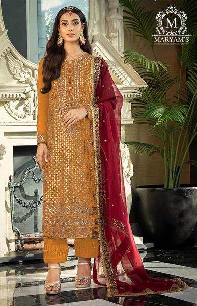 Maryams 174 Georgette Salwar Kameez Wholesale catalog
