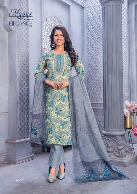 Mayur Elegance Vol-4 – Kurti Pant With Dupatta - Wholesale Catalog