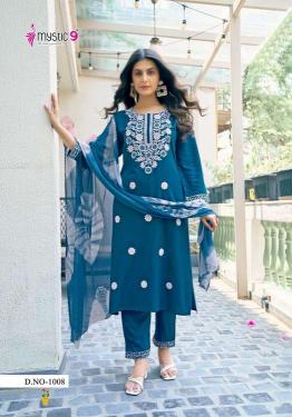 Mystic9 Karachi Vol 1 Kurti Wholesale catalog