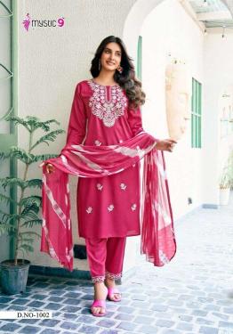 Mystic9 Karachi Vol 1 Kurti Wholesale catalog