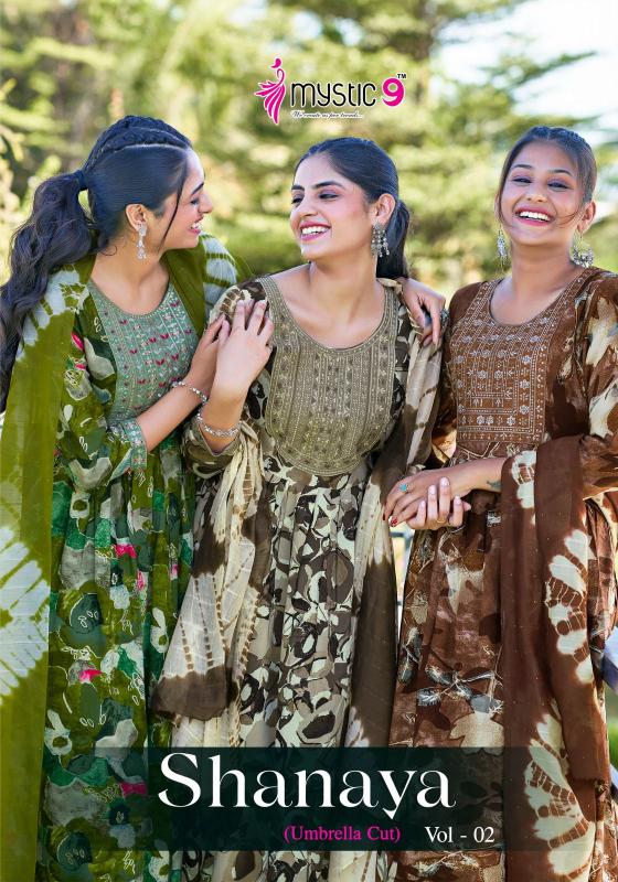 MYSTIC9 SHANAYA VOL 2 Kurti Wholesale catalog