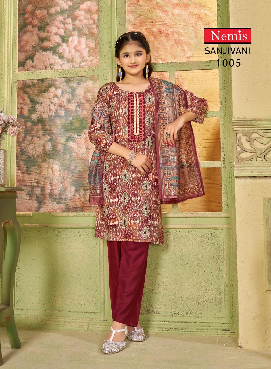 NEMIS SANJIVANI KIDS vol -1 Kurti Wholesale catalog