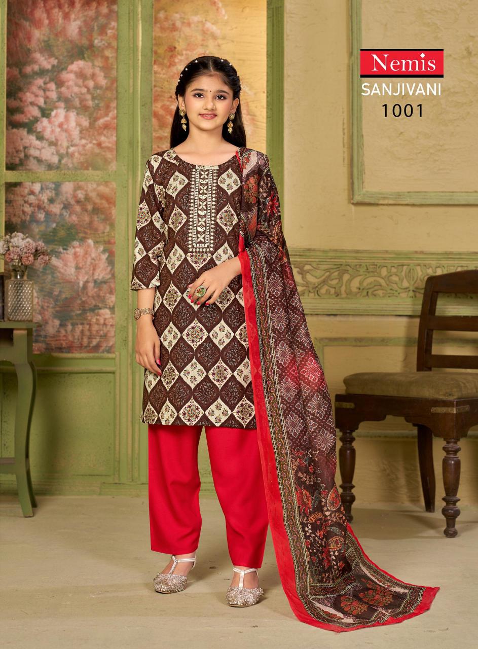 NEMIS SANJIVANI KIDS vol -1 Kurti Wholesale catalog