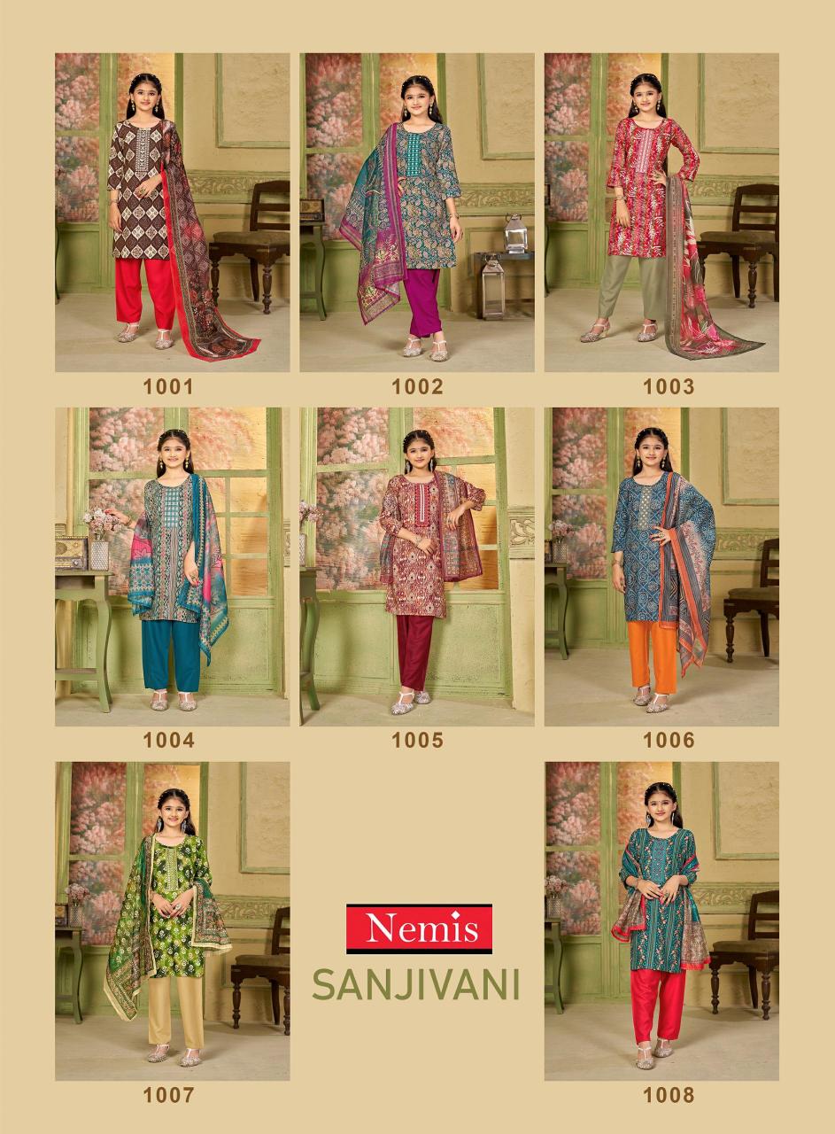 NEMIS SANJIVANI KIDS vol -1 Kurti Wholesale catalog