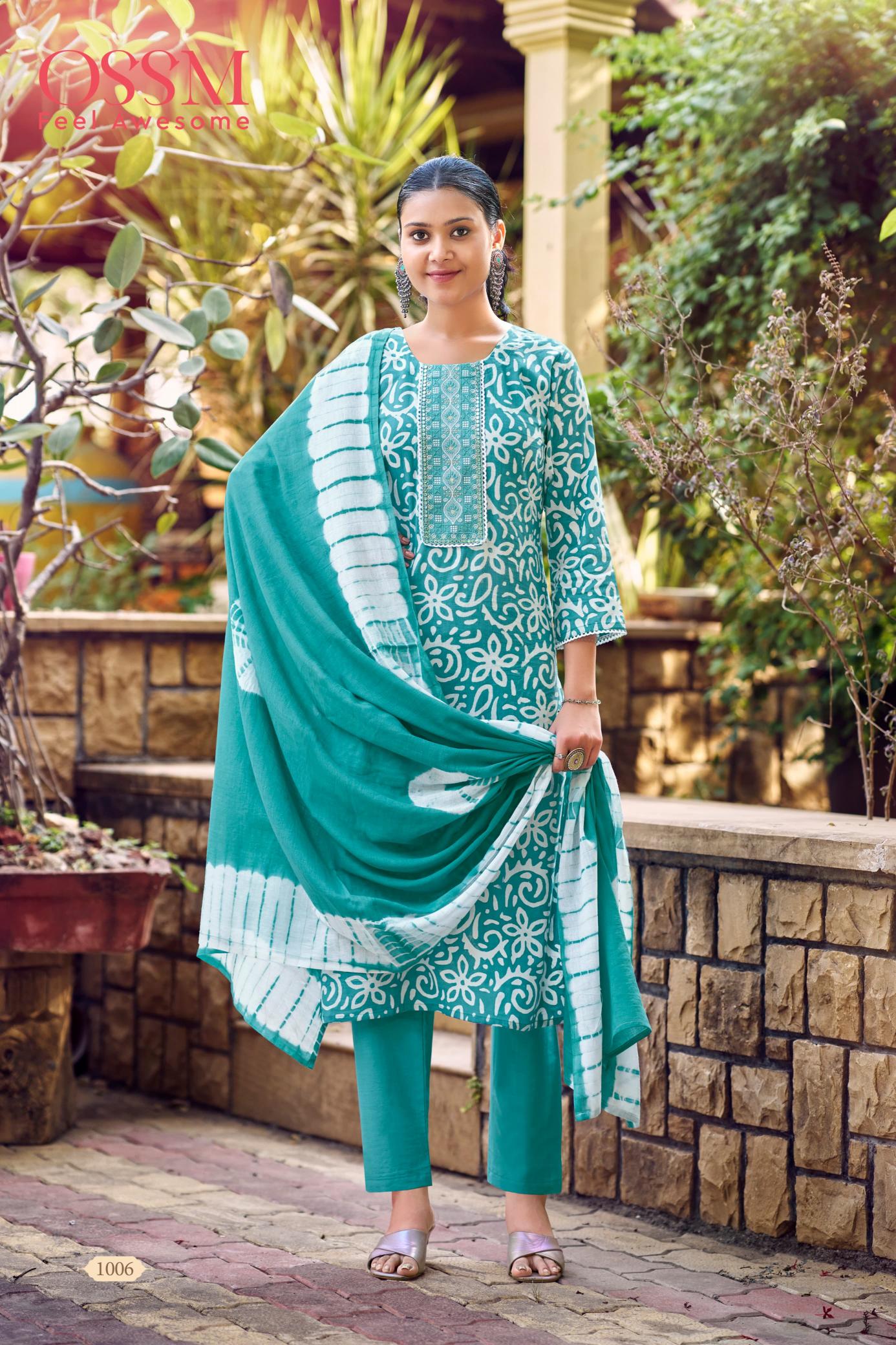 OSSM BATIK Vol 02 Kurti Wholesale catalog
