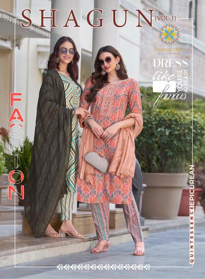 Passion Tree SHAGUN VOL-1 Kurti Wholesale catalog
