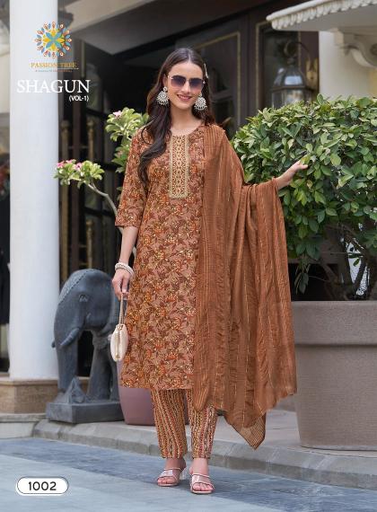 Passion Tree SHAGUN VOL-1 Kurti Wholesale catalog