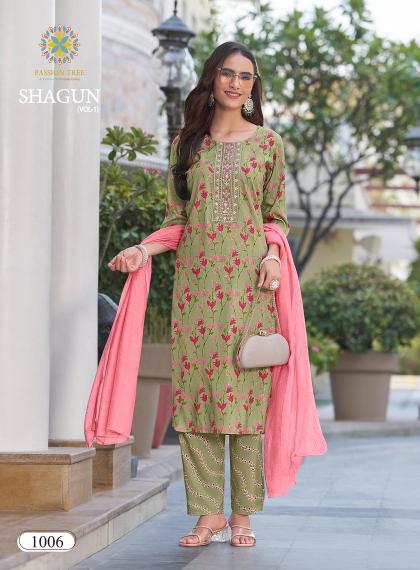 Passion Tree SHAGUN VOL-1 Kurti Wholesale catalog