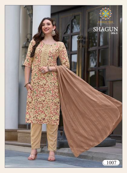 Passion Tree SHAGUN VOL-1 Kurti Wholesale catalog