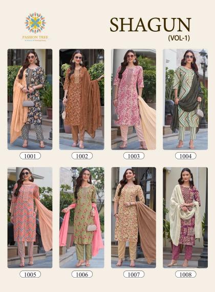 Passion Tree SHAGUN VOL-1 Kurti Wholesale catalog
