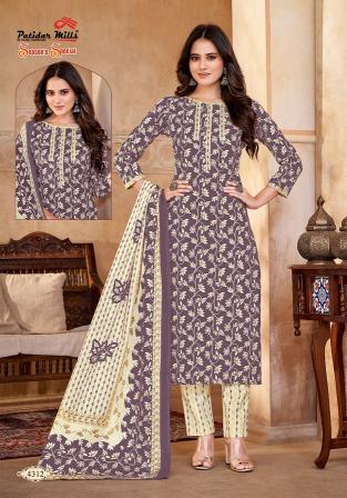 Patidar Season Special Vol 43 Cotton Printed Dress Material Wholesale cataloga