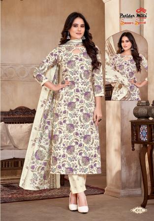 Patidar Season Special Vol 43 Cotton Printed Dress Material Wholesale cataloga