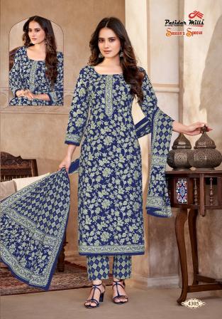 Patidar Season Special Vol 43 Cotton Printed Dress Material Wholesale cataloga