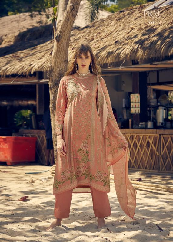 Prm Mehreen Digital Printed Designer Dress Material Wholesale catalog