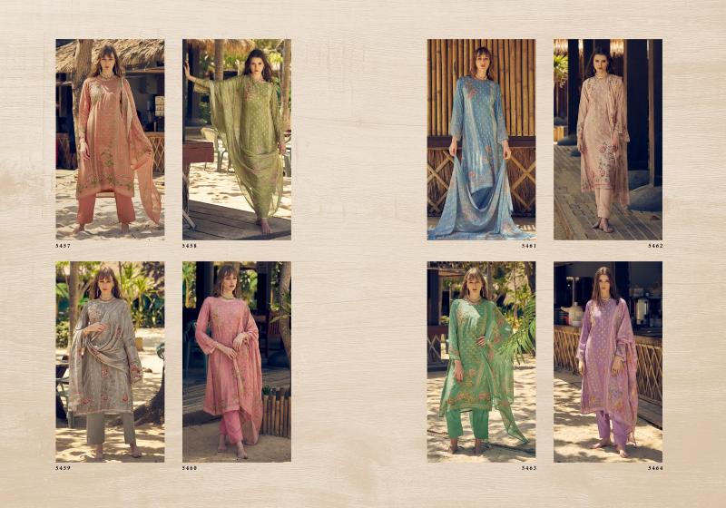 Prm Mehreen Digital Printed Designer Dress Material Wholesale catalog