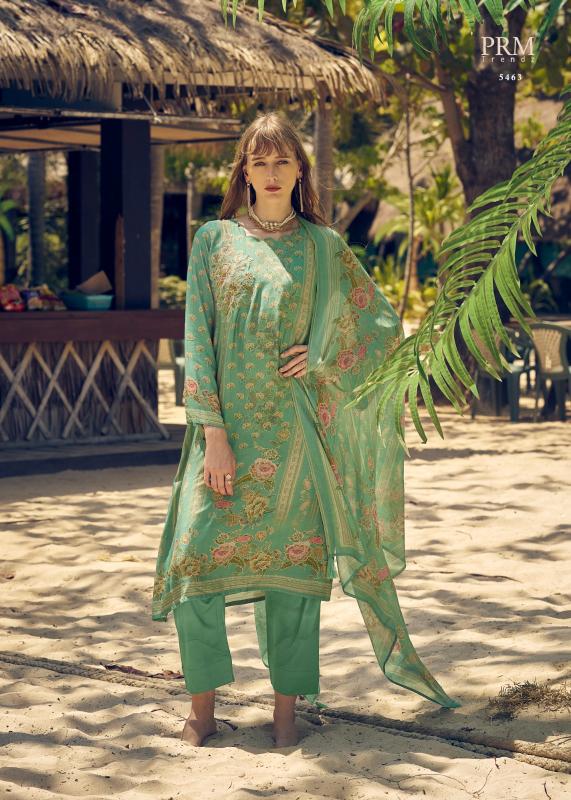 Prm Mehreen Digital Printed Designer Dress Material Wholesale catalog