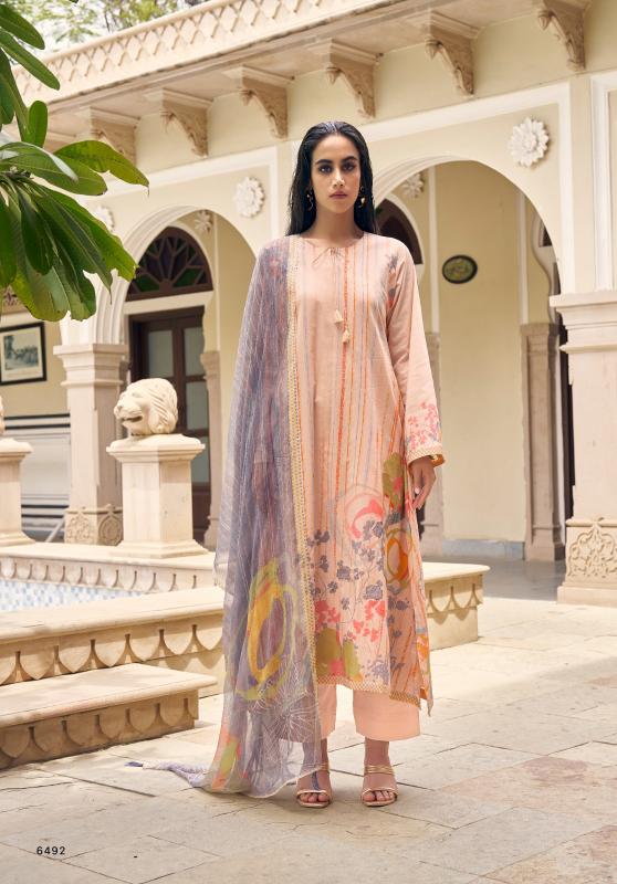 Prm Sunkissed Lawn Cotton Designer Dress Material Wholesale catalog