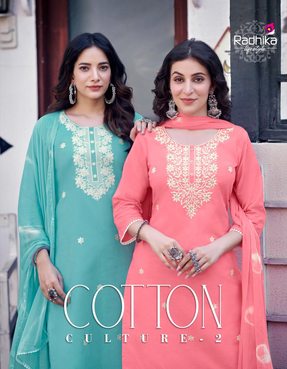 RADHIKA LIFE STYLE  COTTON CULTURE vol 2 Kurti Wholesale catalog