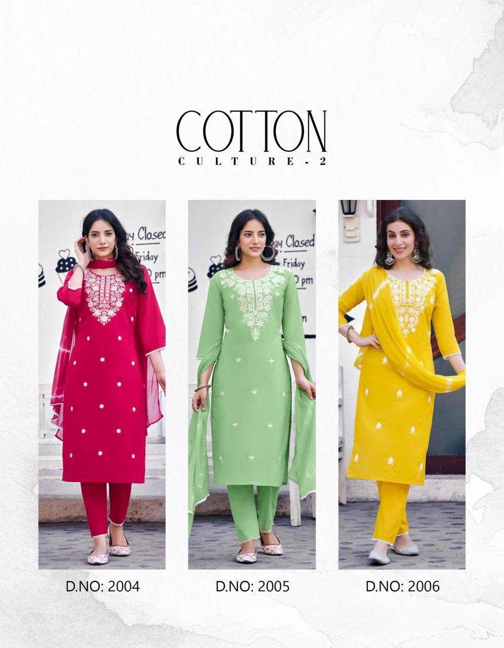 RADHIKA LIFE STYLE  COTTON CULTURE vol 2 Kurti Wholesale catalog