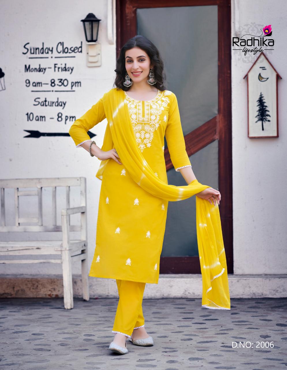 RADHIKA LIFE STYLE  COTTON CULTURE vol 2 Kurti Wholesale catalog