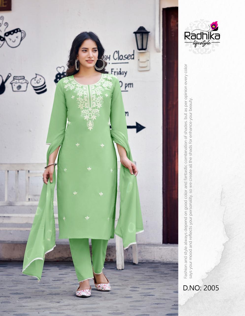 RADHIKA LIFE STYLE  COTTON CULTURE vol 2 Kurti Wholesale catalog