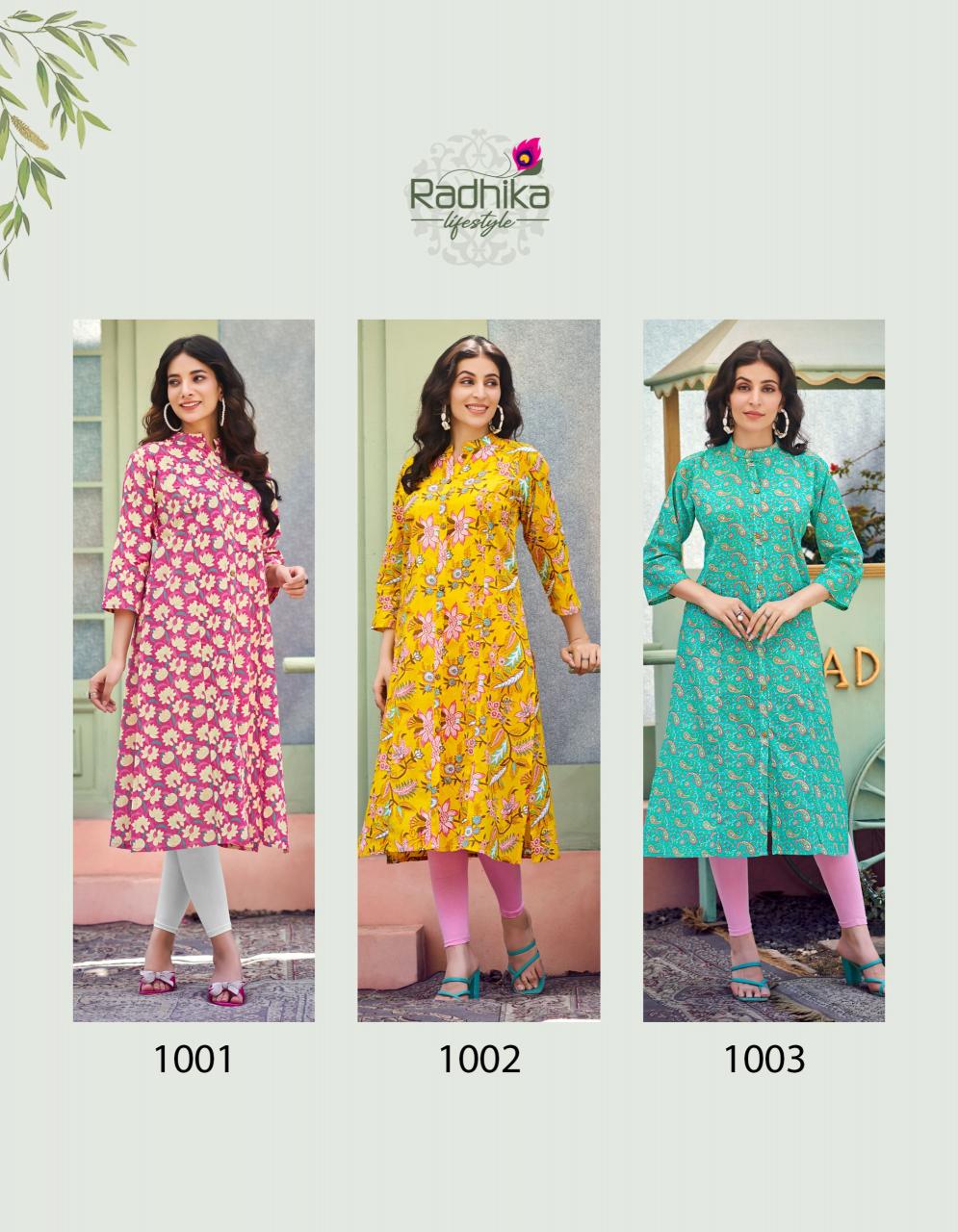 RADHIKA lifestyle DAIRY MILK VOL 1 Kurti Wholesale catalog