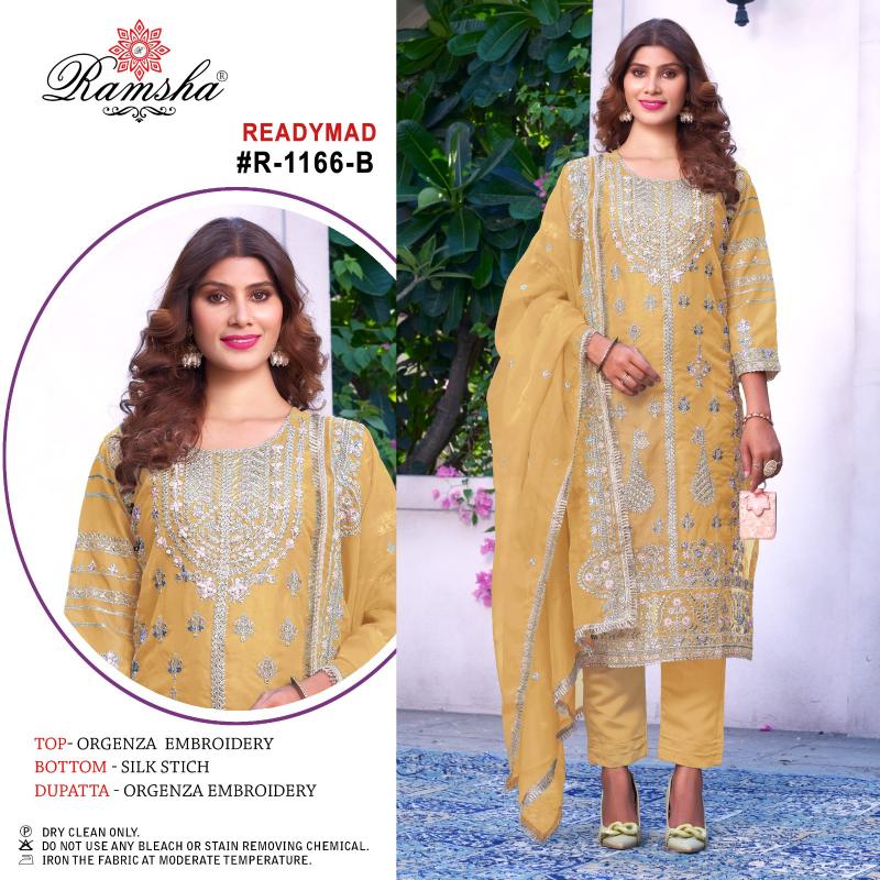 Ramsha R 1166 A To D Pakistani Suits Wholesale catalog