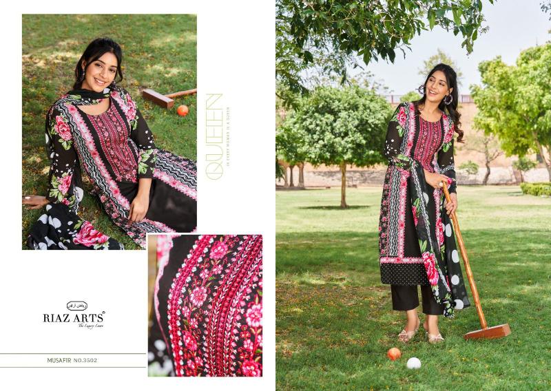 Riaz Arts Musafir Vol 8 Lawn Digital Printed Dress Material Wholesale catalog