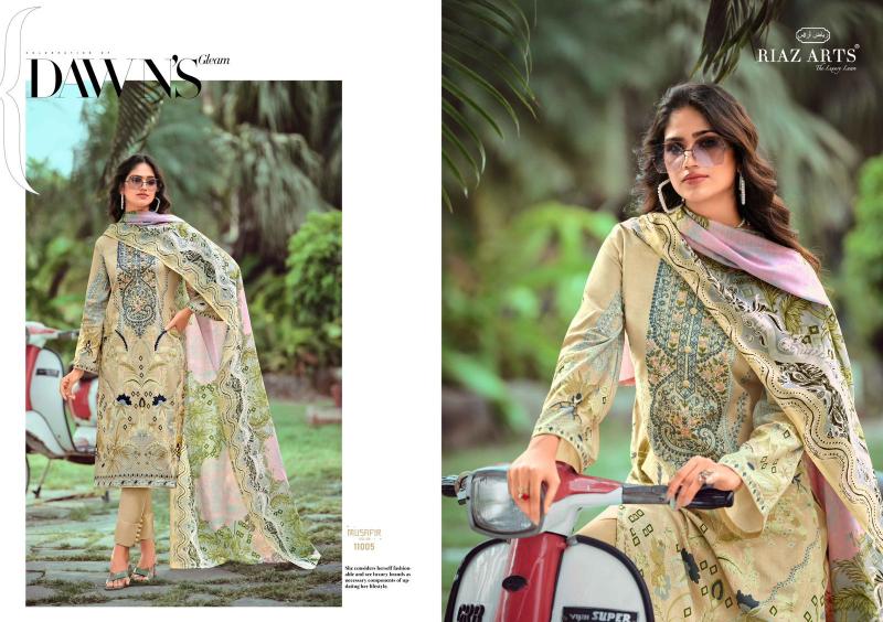 Riaz Arts Musafir Vol 9 Lawn Digital Printed Dress Material Wholesale catalog