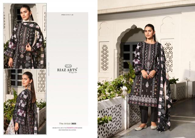 Riaz Arts The Artist Vol 2 Lawn Printed Dress Material Wholesale catalog