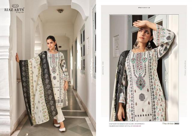 Riaz Arts The Artist Vol 2 Lawn Printed Dress Material Wholesale catalog