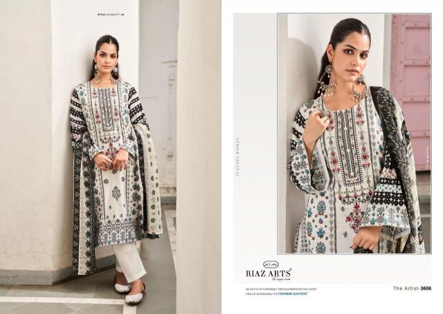 Riaz Arts The Artist Vol 2 Lawn Printed Dress Material Wholesale catalog