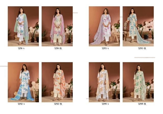 Rivaa Jivana Italian Lawn Digital Dress Material Wholesale catalog