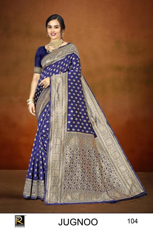 Ronisha Jugnoo Banarasi Silk Saree Wholesale catalog