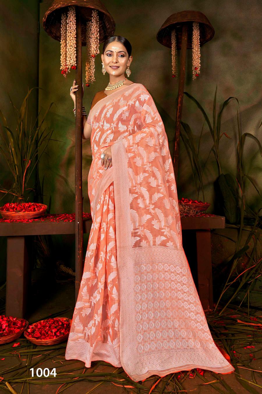 Saroj Ocean Cotton  Vol.1 Soft cotton rich pallu saree Saree Wholesale catalog    