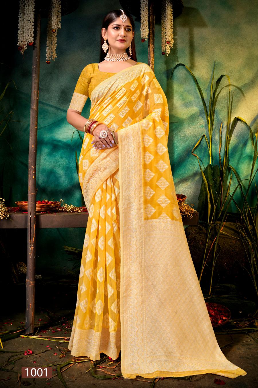 Saroj Ocean Cotton  Vol.2 Soft cotton rich pallu saree Saree Wholesale catalog    