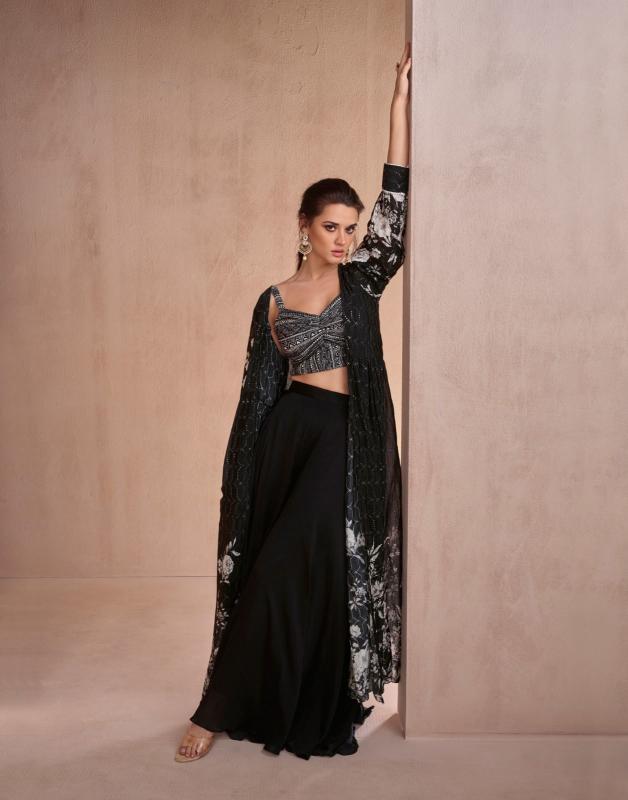 Sayuri Simayaa Designer Chinon Silk Salwar Kameez Wholesale catalog