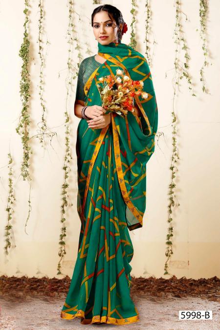THAR 5998 INDER SILK MILLS Saree Wholesale catalog