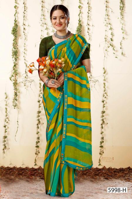 THAR 5998 INDER SILK MILLS Saree Wholesale catalog