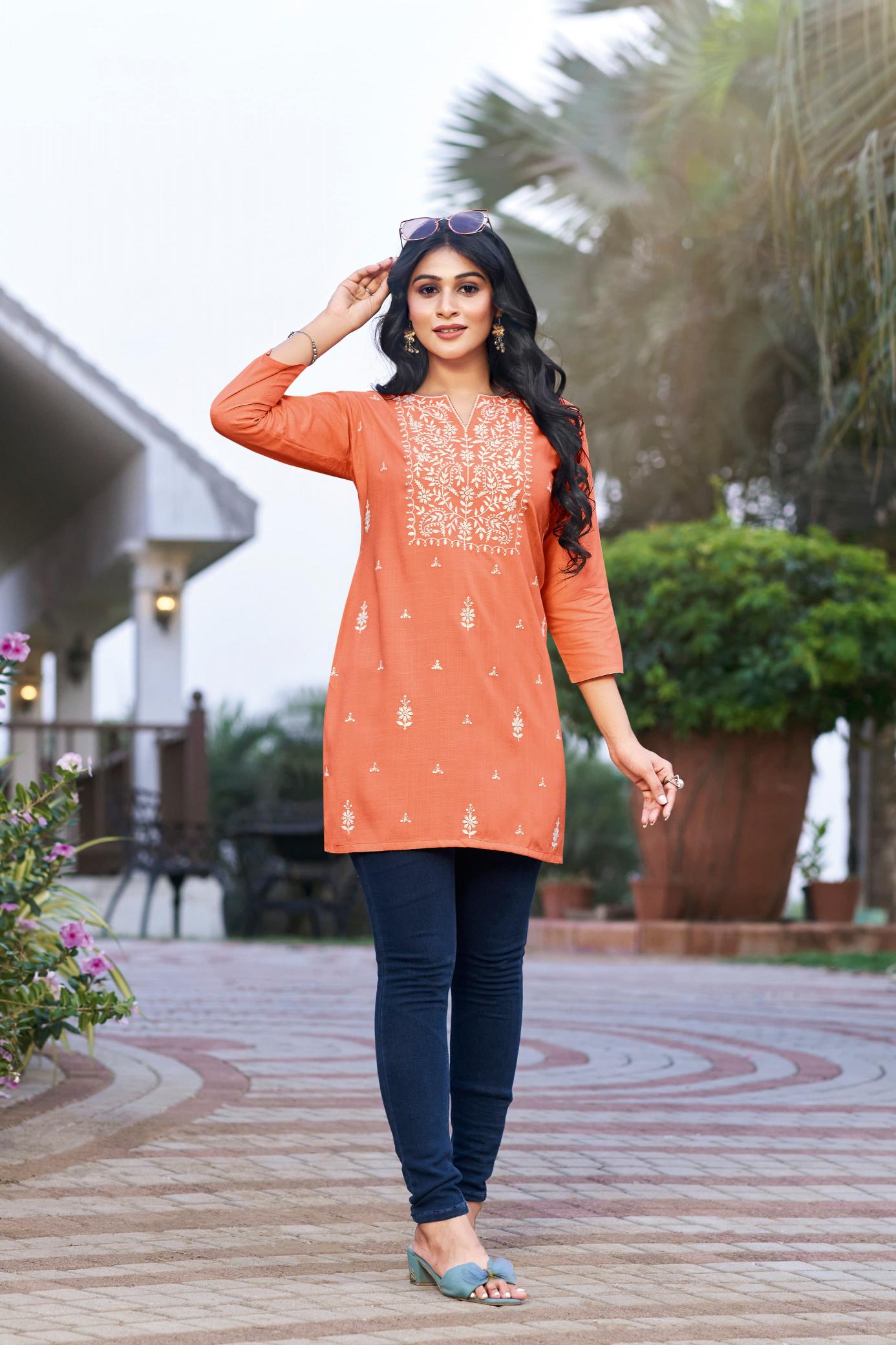 TIPS & TOPS COLORS VOL 04 Kurti Wholesale catalog
