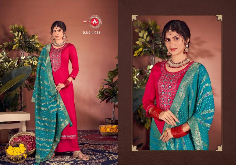 Triple Aaa Aroos Jam Cotton Designer Salwar Suits Wholesale catalog