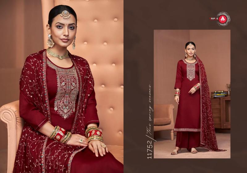 Triple Aaa Keerat Edition 7 Jam Cotton Designer Salwar Kameez Wholesale catalog