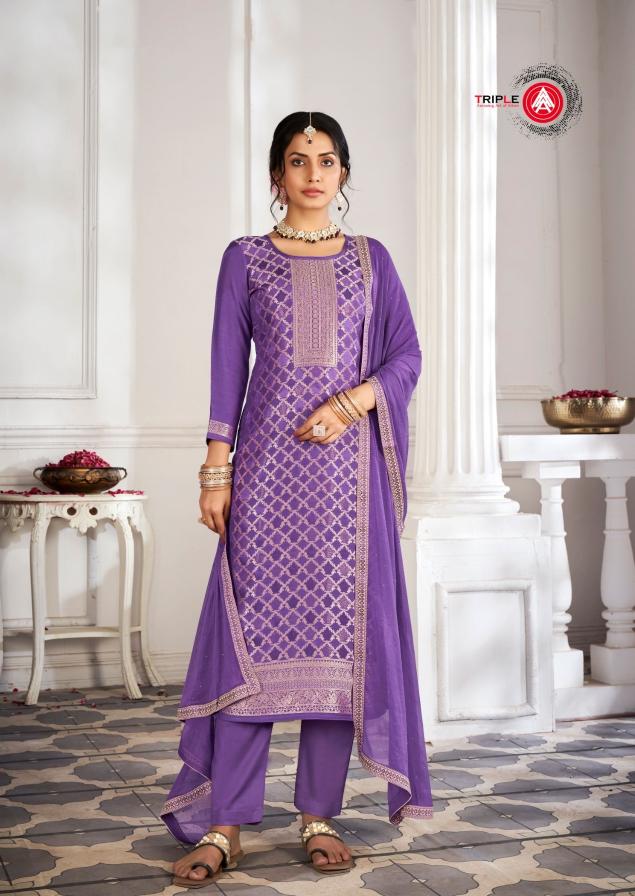 Triple Aaa Loyal Edition 4 Designer Salwar Suits Wholesale catalog