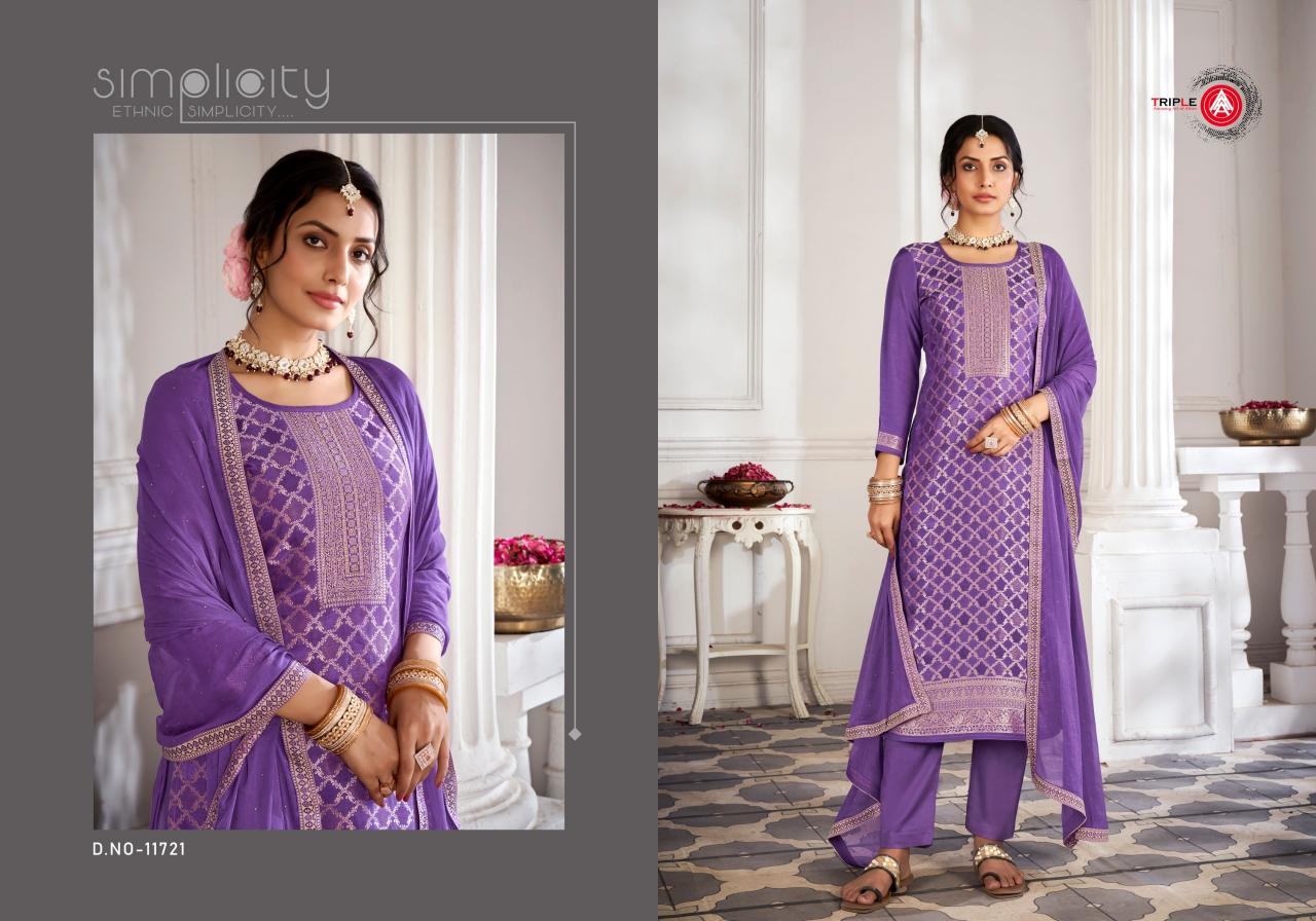 Triple Aaa Loyal Edition 4 Designer Salwar Suits Wholesale catalog
