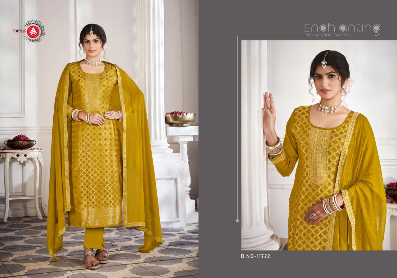 Triple Aaa Loyal Edition 4 Designer Salwar Suits Wholesale catalog
