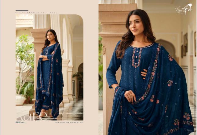 Vouch Nooreh Chinon Embroidered Salwar Kameez Wholesale catalog
