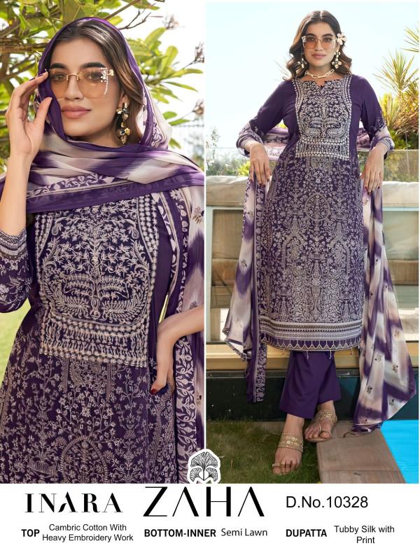 Zaha Inara Vol 1 Cotton Salwar Kameez Wholesale catalog