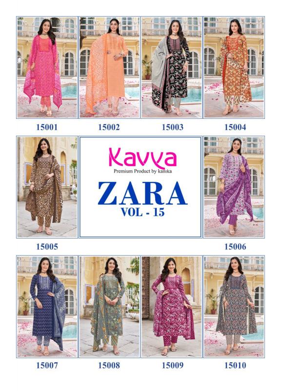 ZARA vol 15 Kurti Wholesale catalog