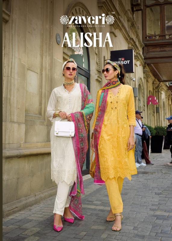 Zaveri presents ALISHA Salwar Kameez Wholesale catalog
