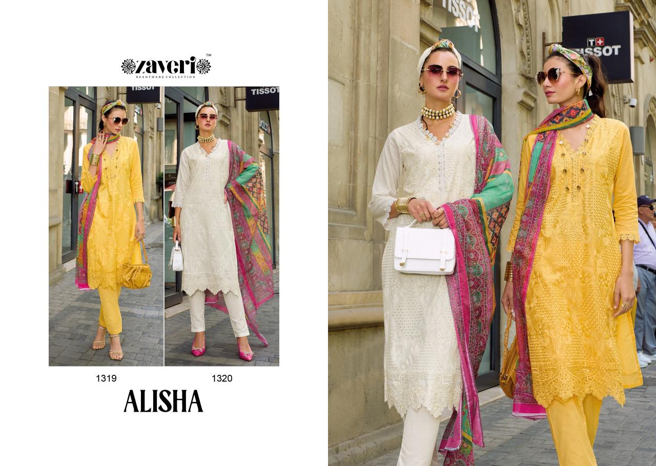 Zaveri presents ALISHA Salwar Kameez Wholesale catalog